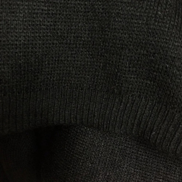 Vintage - Black Knit Midi Skirt - Picture 8 of 8